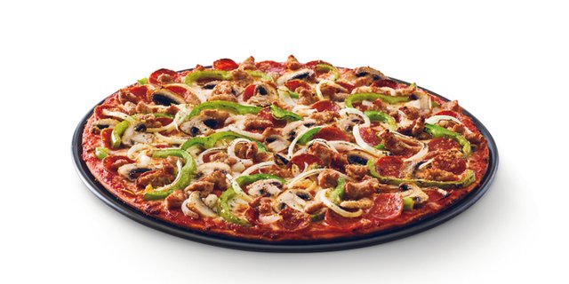 12" Gluten-Free Cauliflower The Works️ Pizza