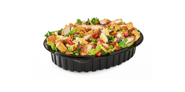 Crispy Chicken Strip Salad Boxed Meal