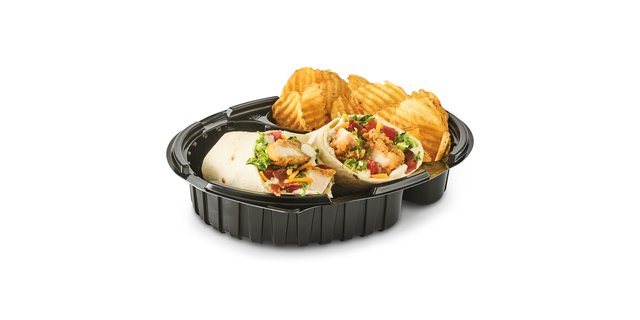 Crispy Chicken Wrap Boxed Meal