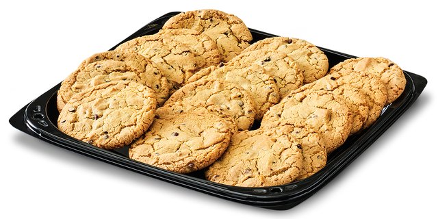 Dozen Fudge-Filled Chocolate Chip Cookies