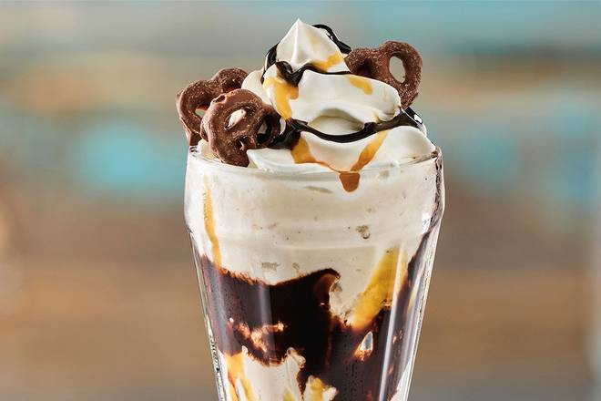 Chocolate Covered Pretzel Milkshake (Beverages)