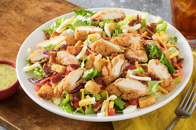 Crispy Chicken Strips Salad