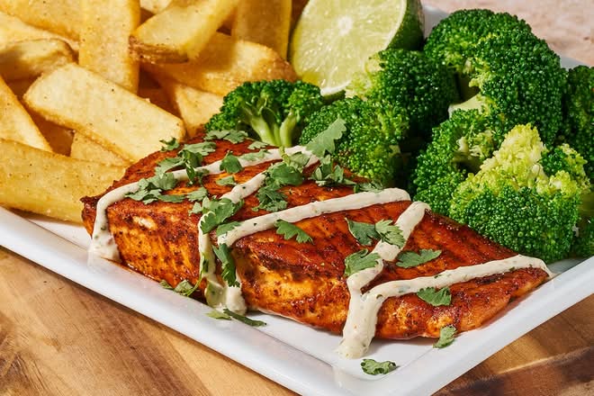 Santa Fe Salmon (Entrees)