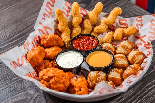 Triple YUMMM Platter