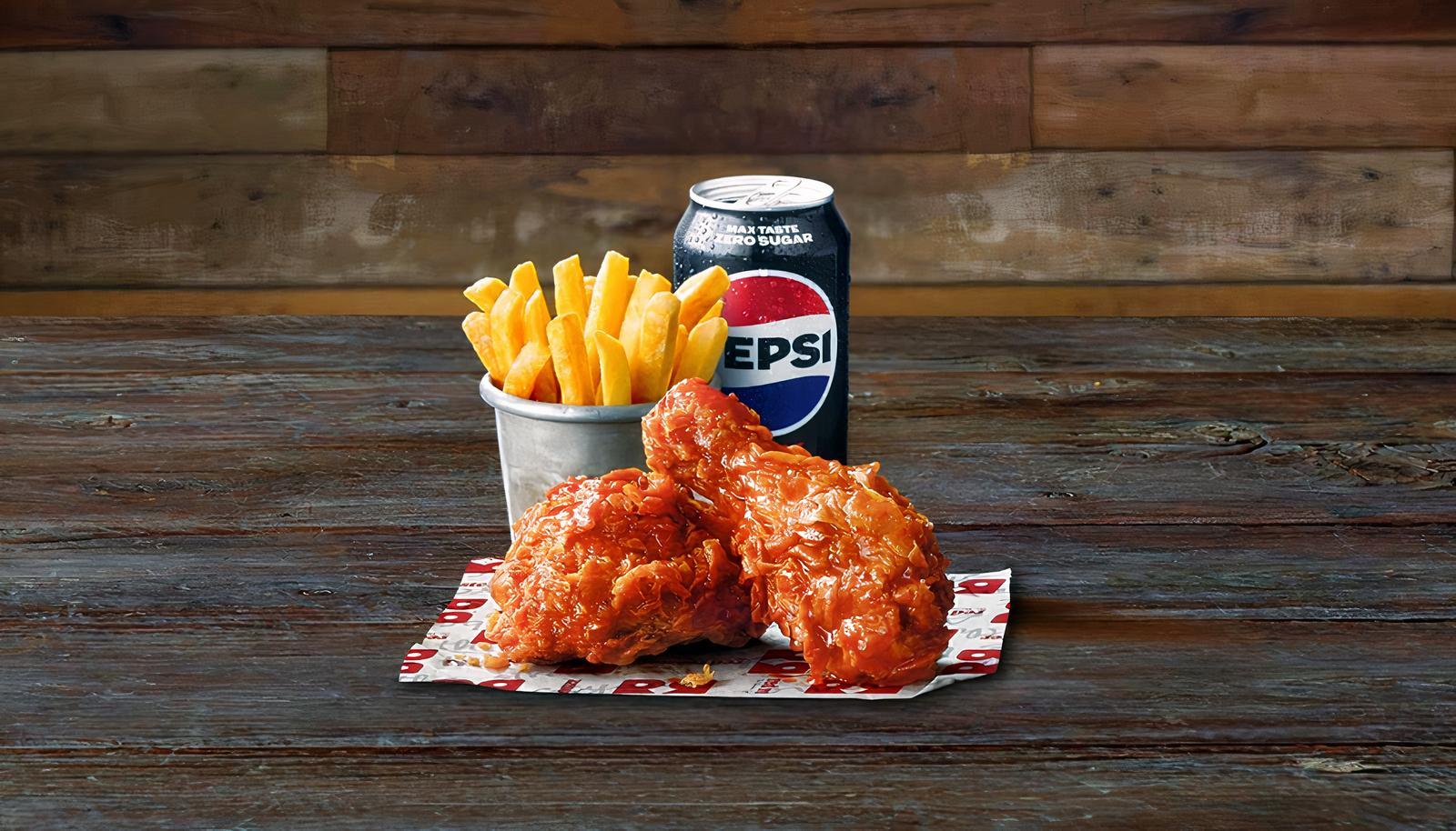Reds Hot Fried Combo