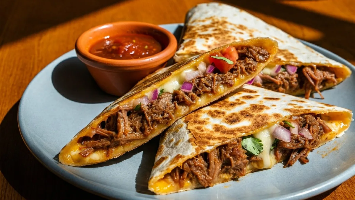 Barbacoa Quesadilla