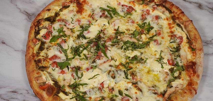 Pollo Pesto (Contains Nuts) - 16" Pollo Pesto