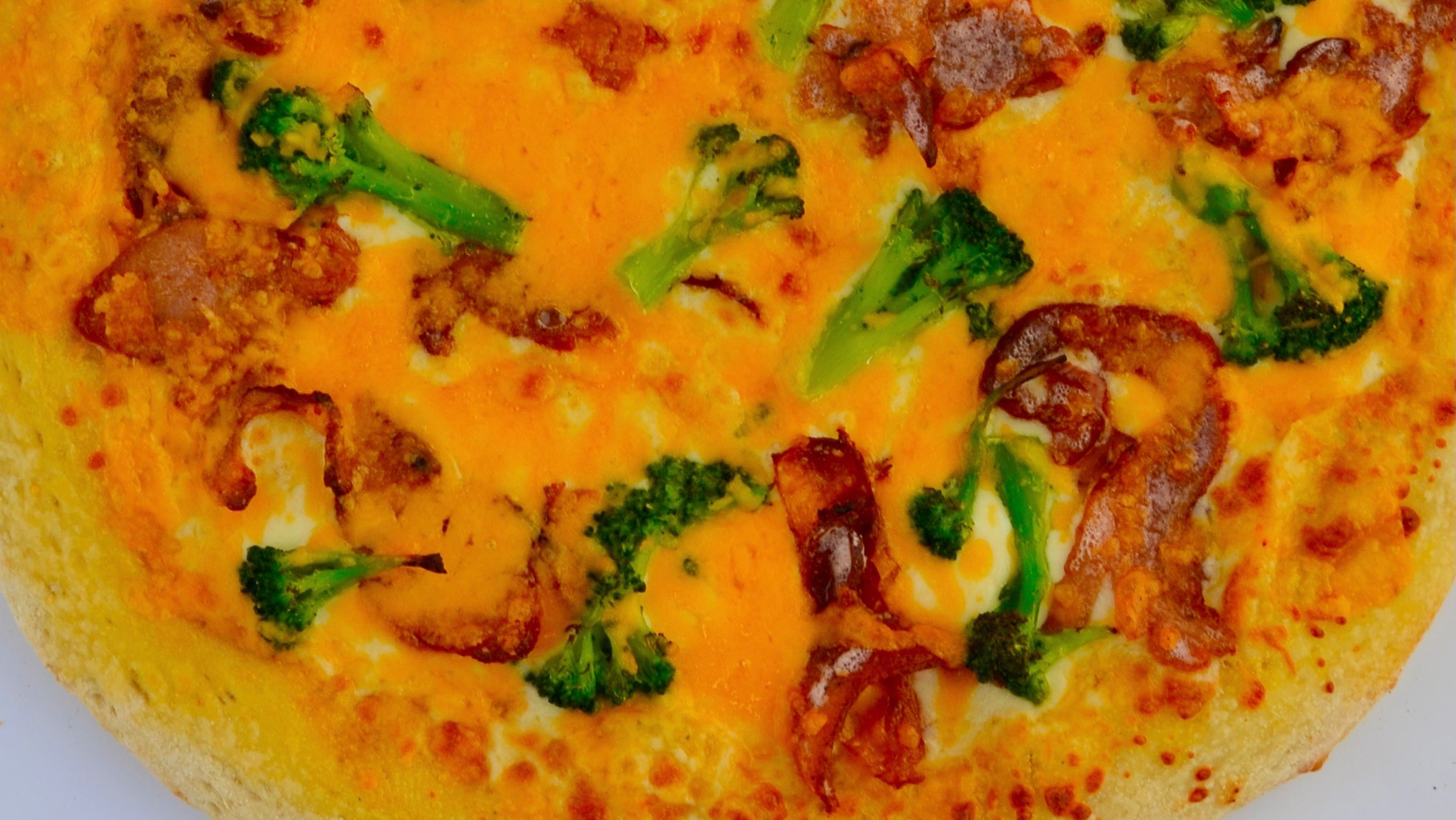 Broccoli Cheddar Pizza