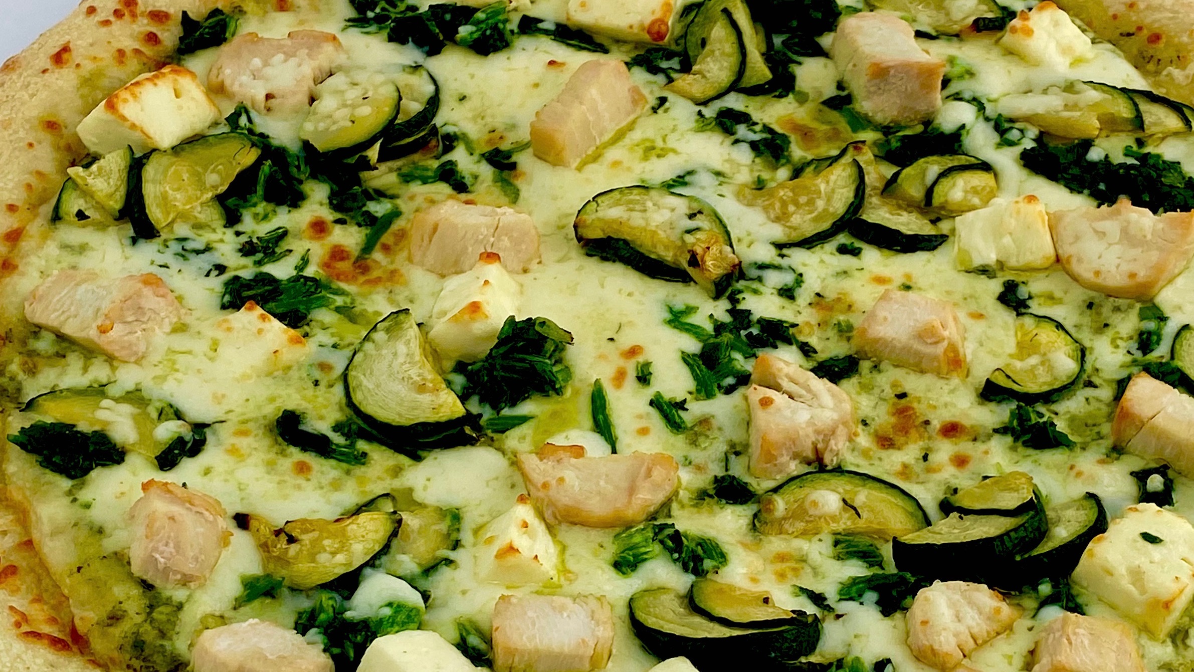 Chicken Pesto Pizza