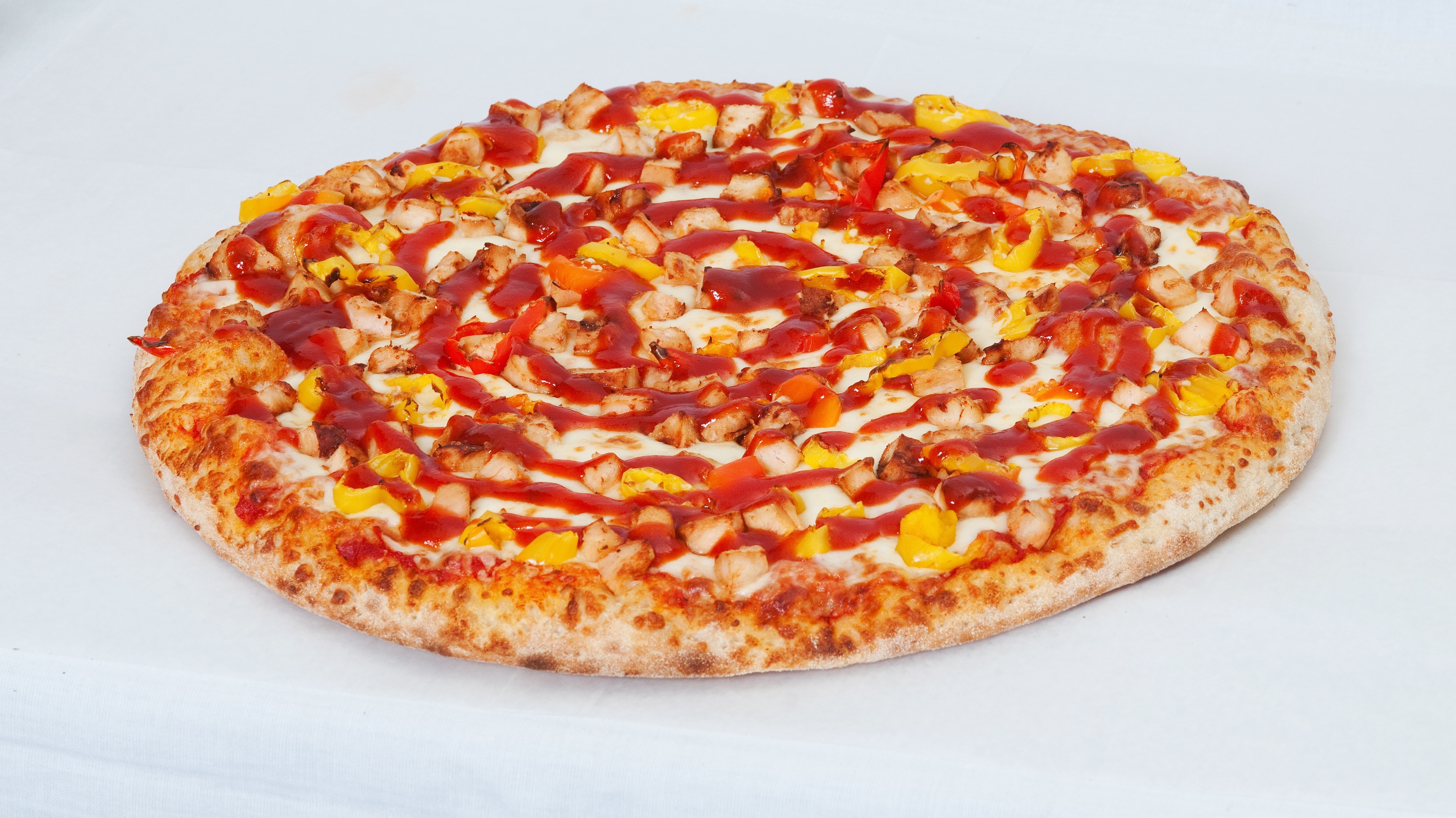 Spicy BBQ Chicken Pizza