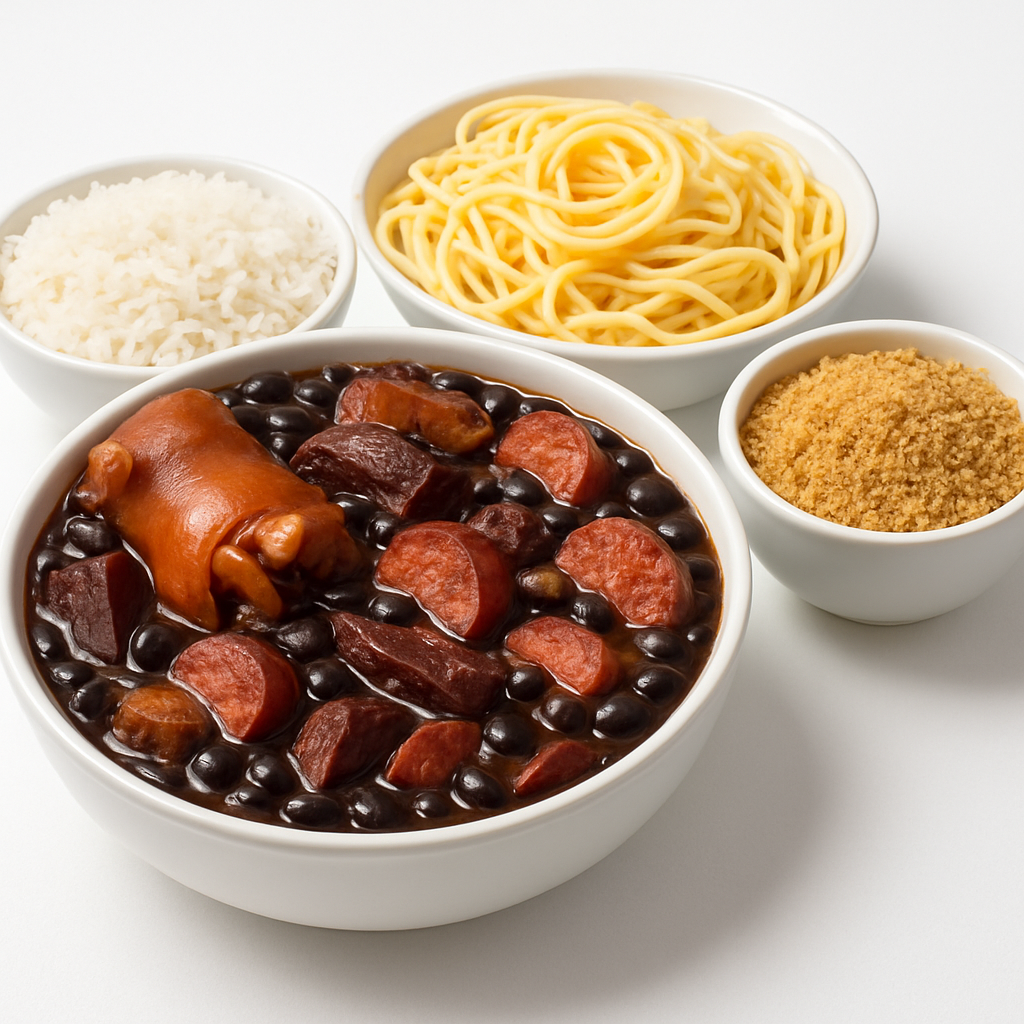 Feijoada para 2 Pessoas Arroz ou Espaguete Farofa