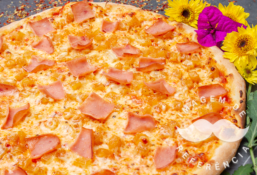 Pizza Broto Meio à Meio