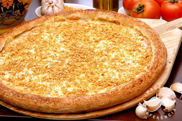 Pizza De Alho E Óleo