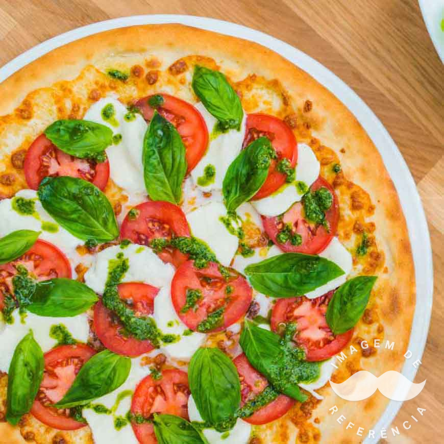 Pizza De Mussarela De Búfala