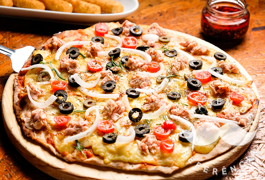 Pizza De Rosas De Ouro