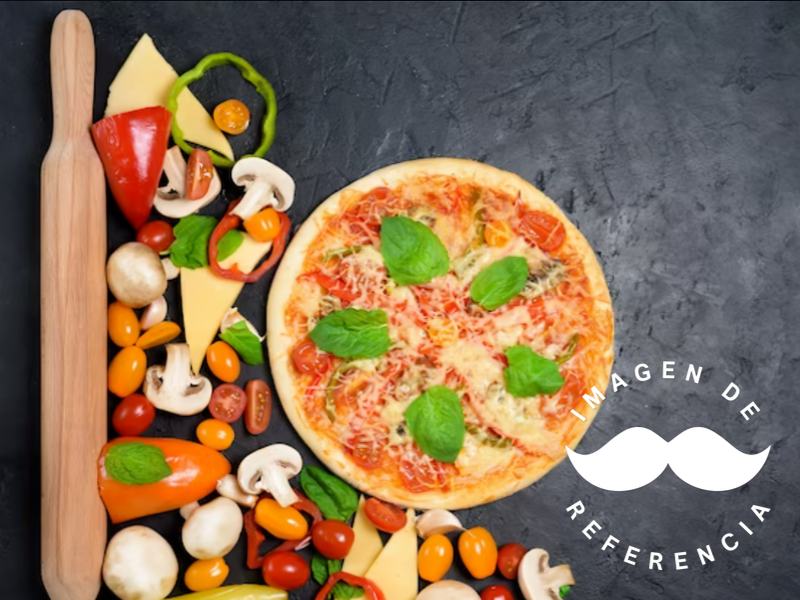 Pizza Grande Três Sabores Meio à Meio