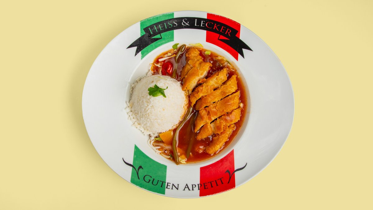 26. Sweet and Sour Sauce with Rice