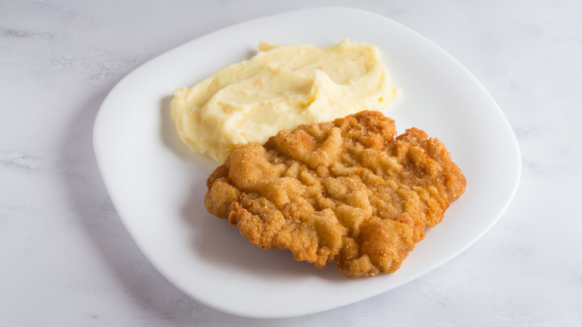 Bečka (200gr) i pire(200 gr)