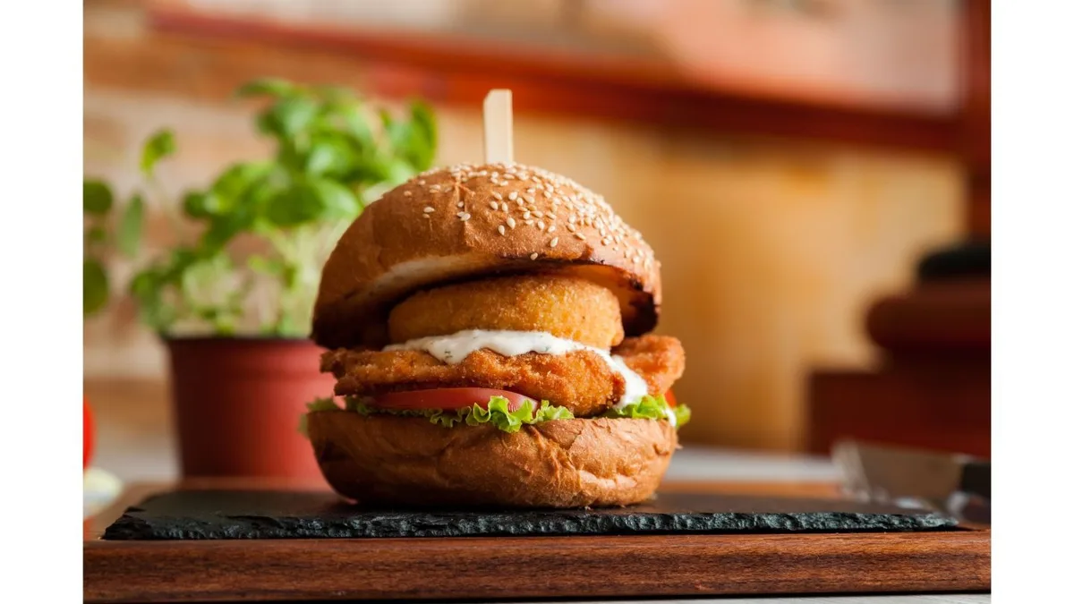 Chicken burger