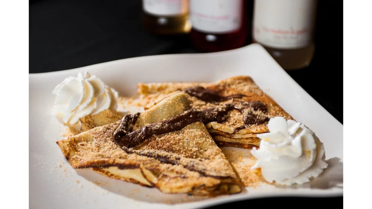 Palačinka nutella and plazma