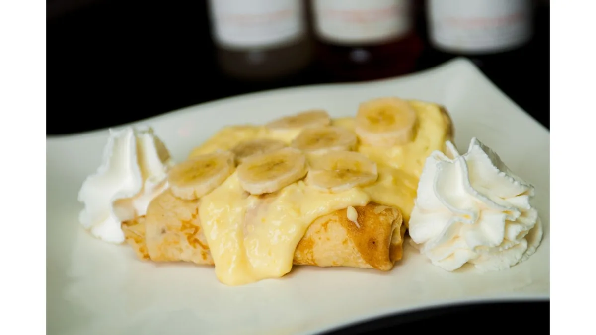 Palačinka Vanilla and Banana