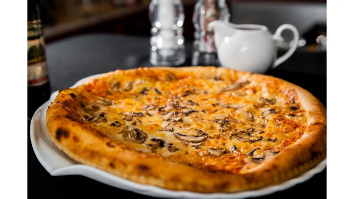 Pizza sa gljivama - 60cm