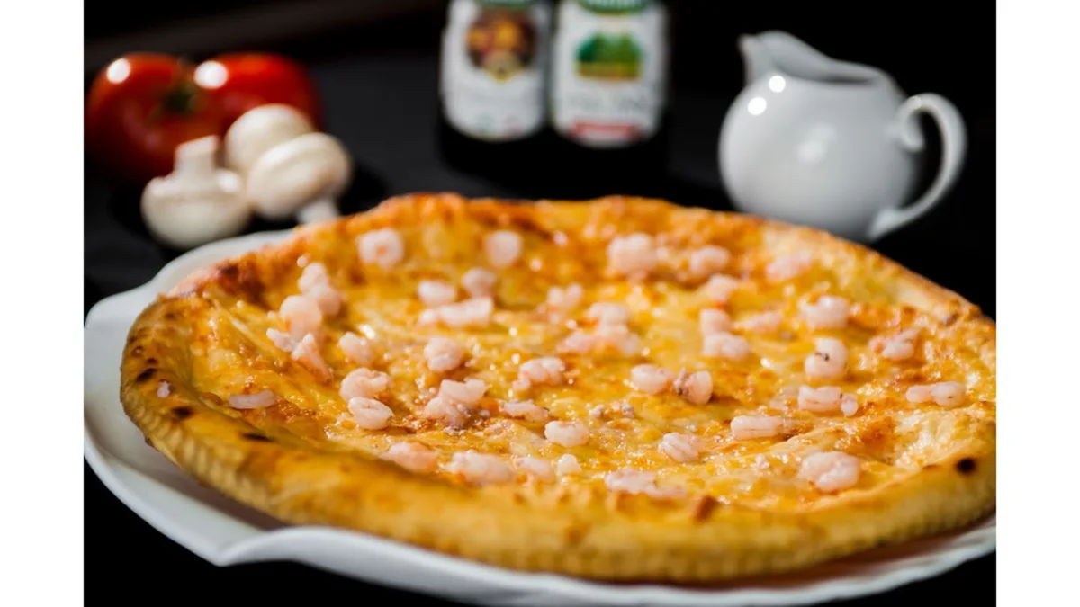 Pizza sa račićima