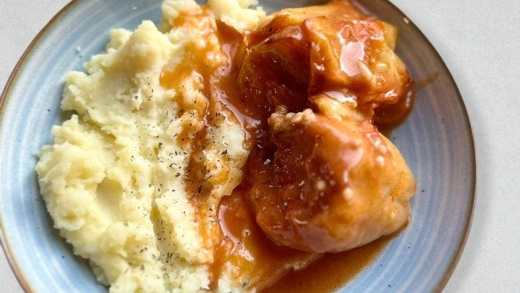 Punjene paprike sa pire krompirom 500g