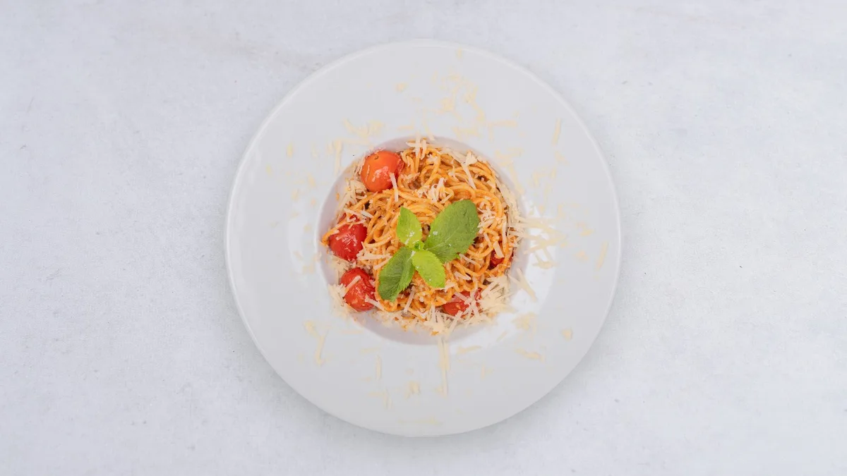 Cherry spaghetti