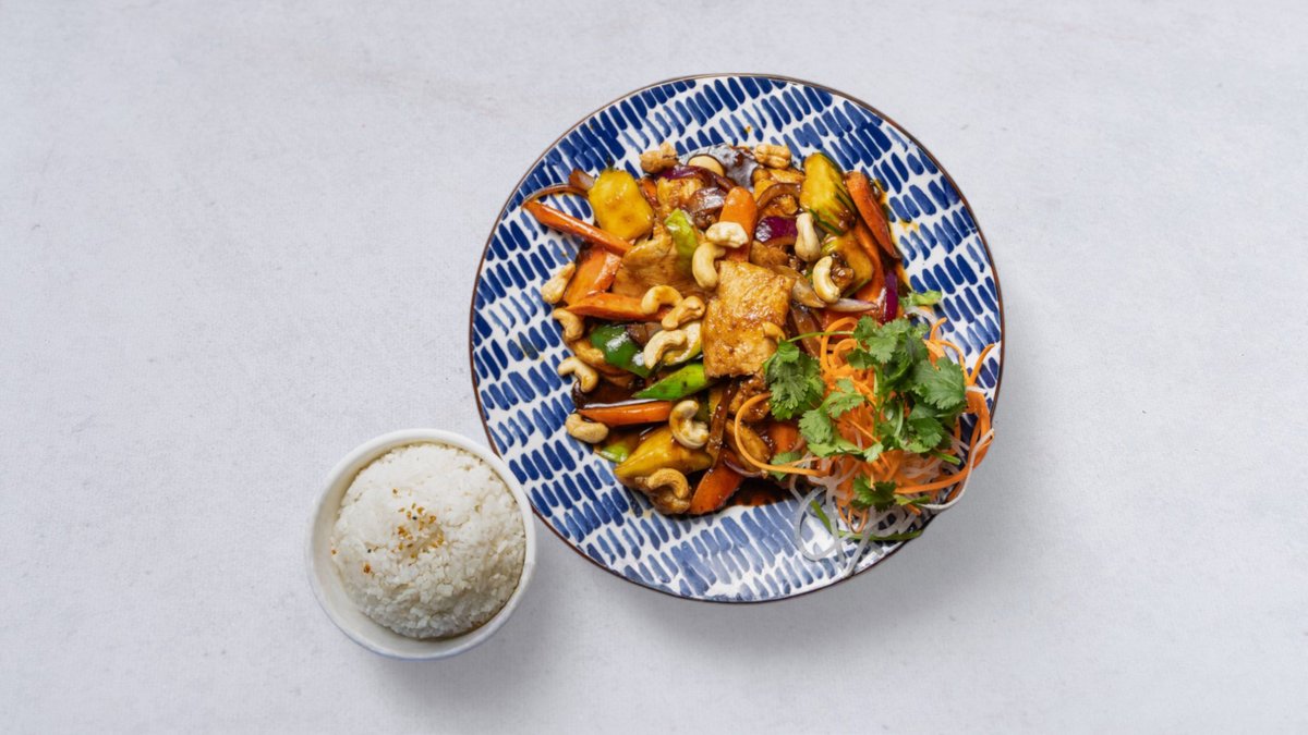 Kyckling med cashewnötter