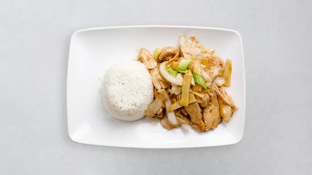 12. Kyckling med Bambuskott