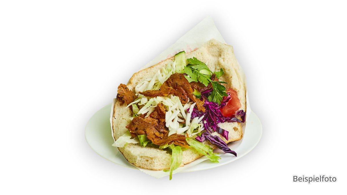 72. Vegetarian Döner in Flatbread