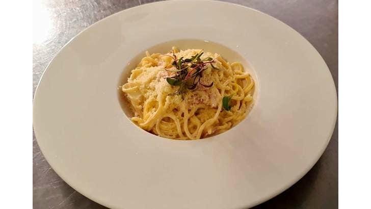 Spaghette carbonara