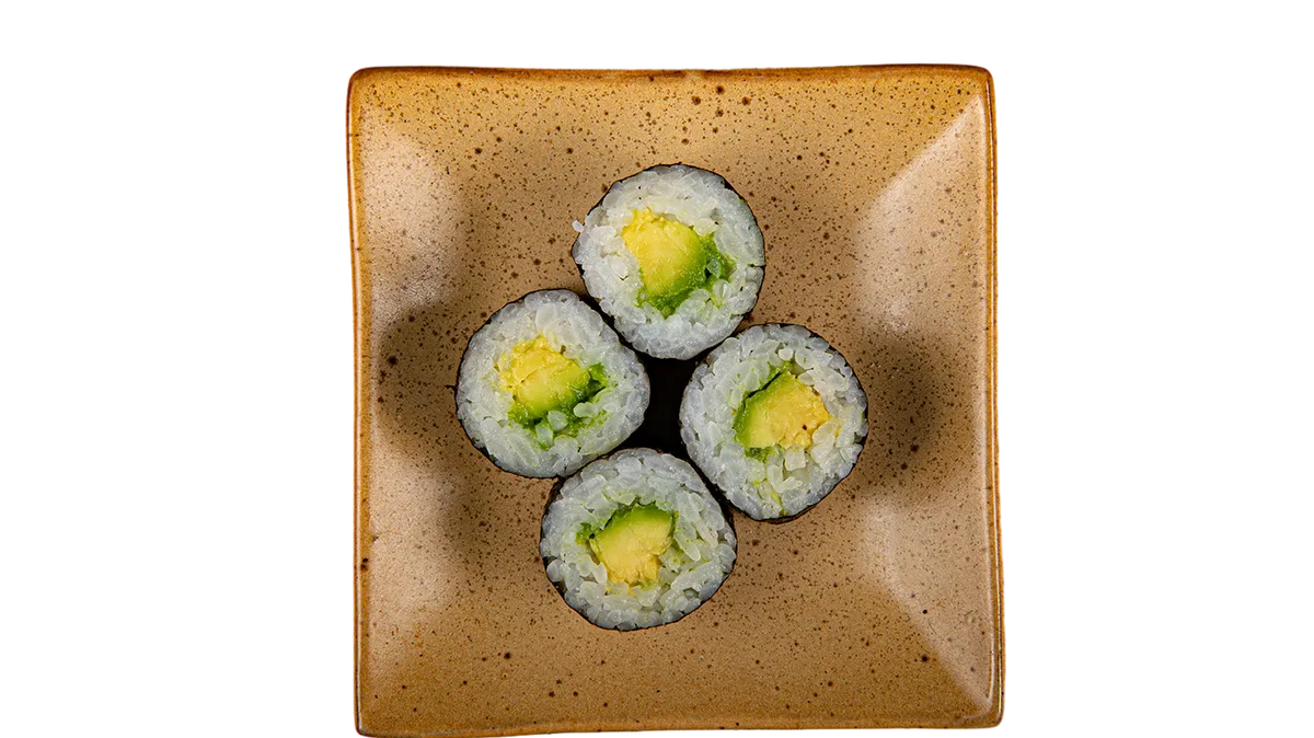 112. Avocado Små Maki (V)