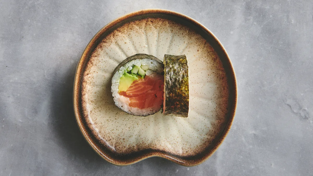 121. Spicy laks Stor Maki