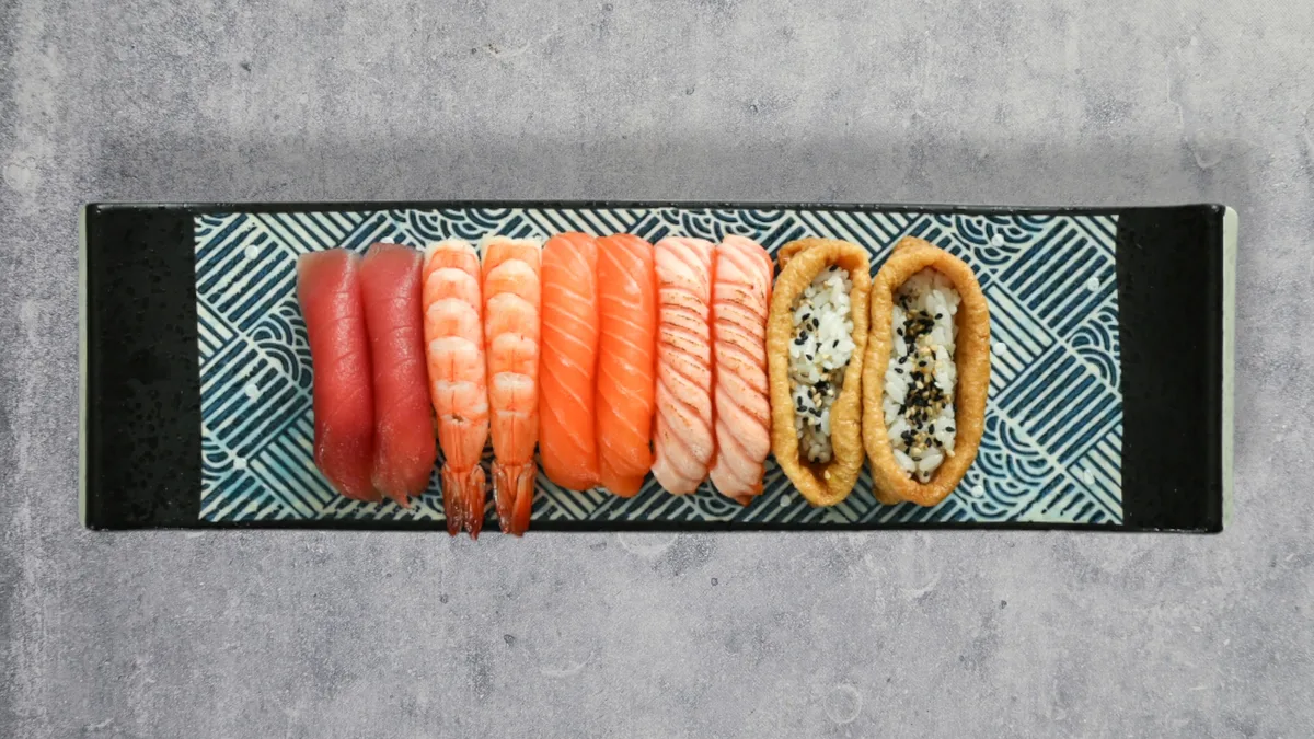 13. Nigiri box (10 stk)