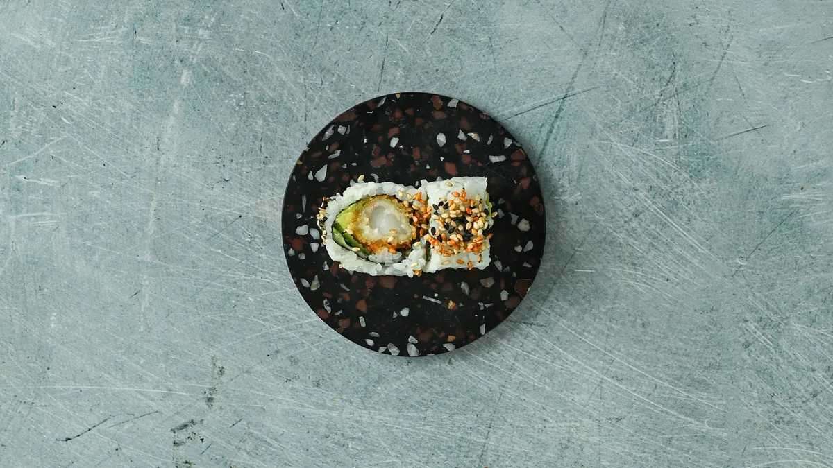 167. Crispy Ebi Inside-out Maki