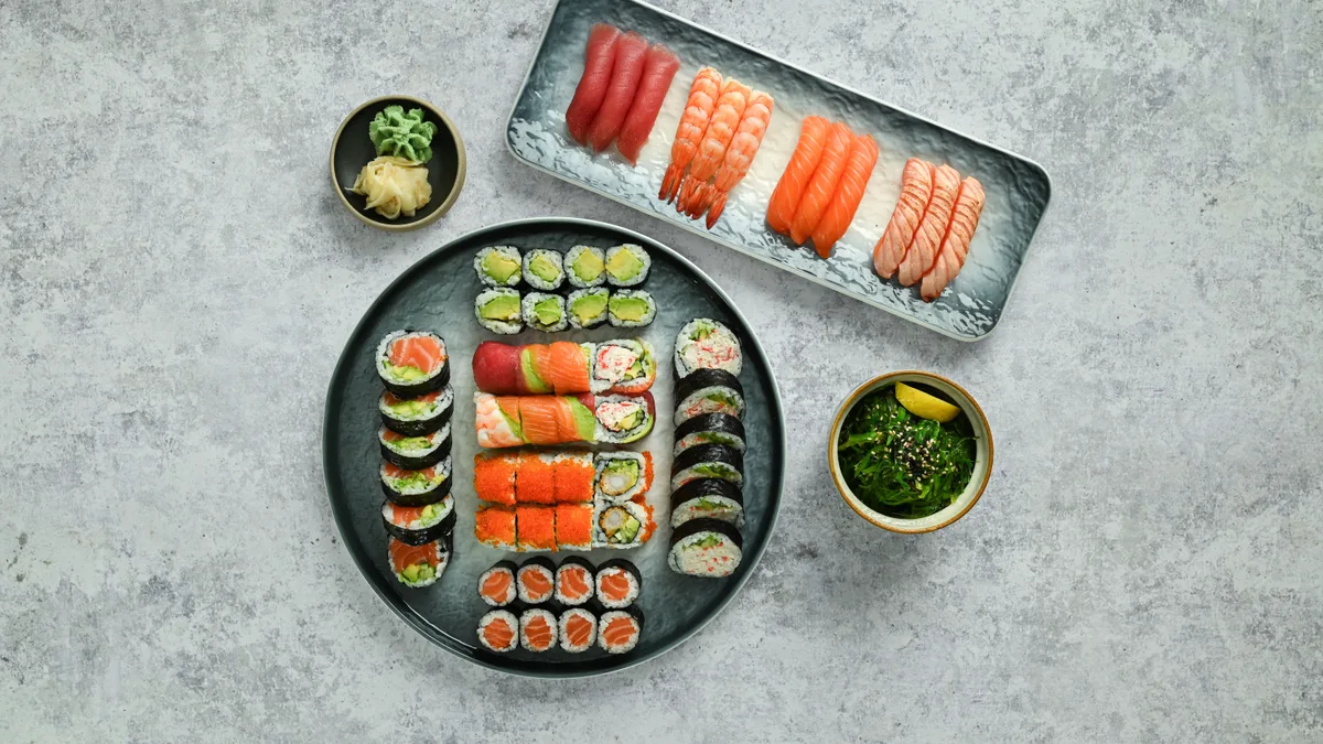 6. Sushi mix D (56 stk)