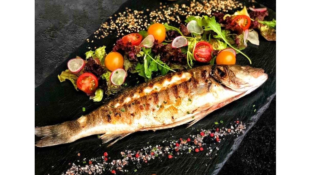 Biban de mare la gril încins