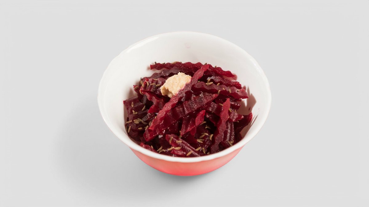 Salată de sfeclă roșie cu hrean 250 g