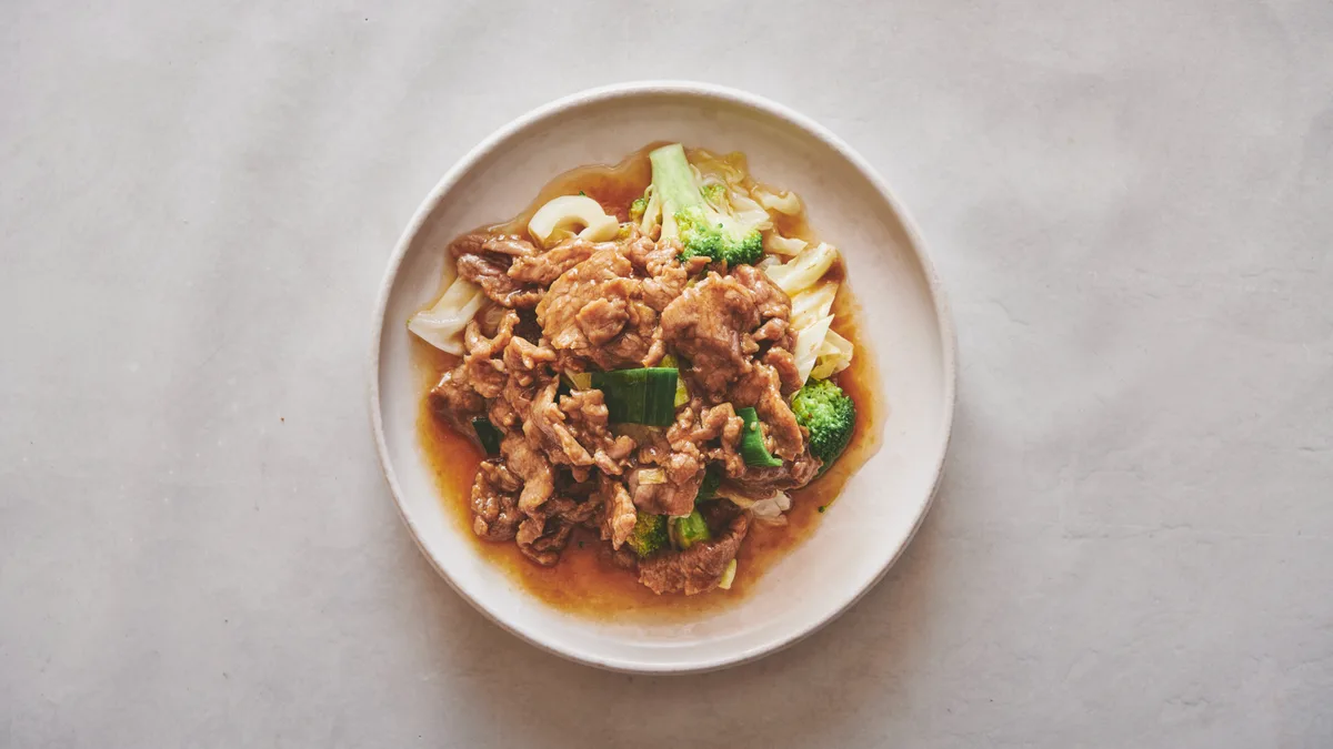 23. Chop suey med kylling