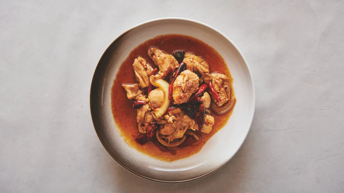 31. Stegt kylling med tørret chili 🌶️