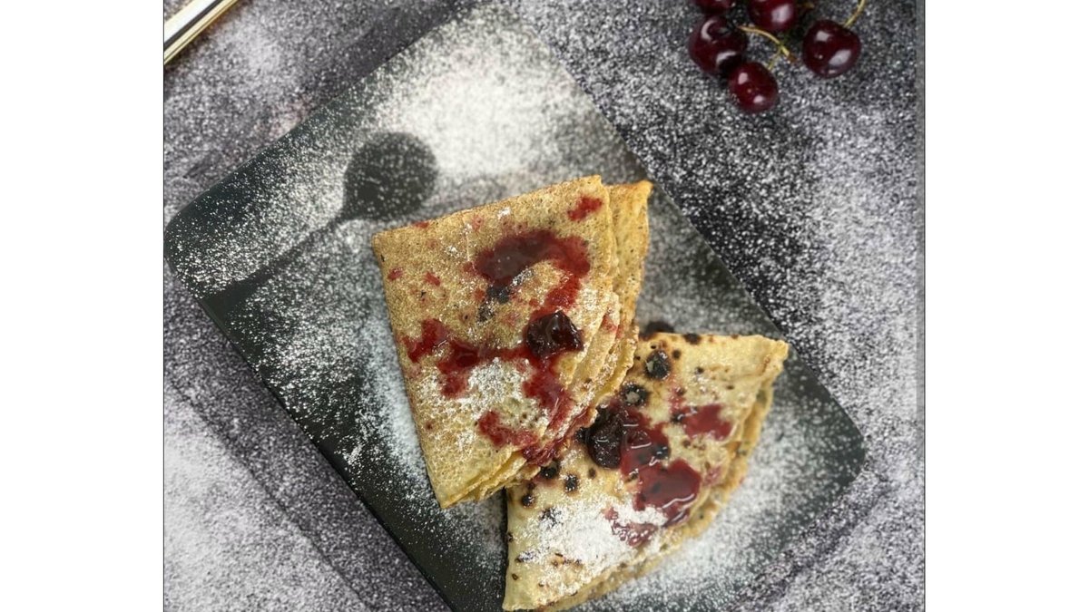 Clătite cu dulceață