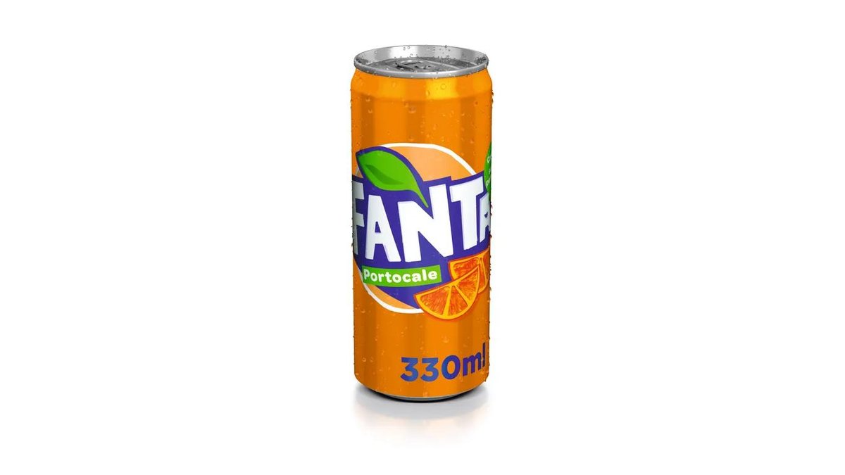 Fanta  portocale doza  330 ml