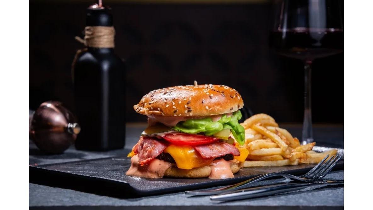 Burger de vită black angus