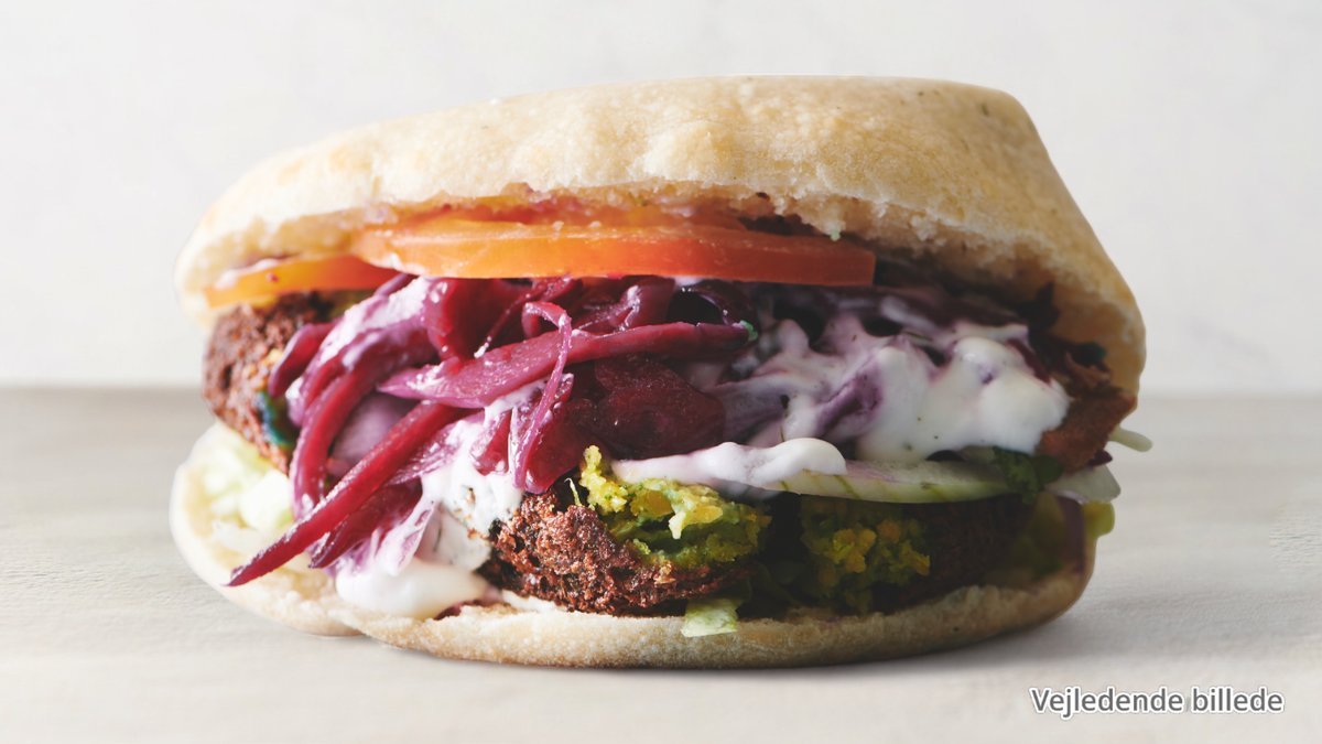 114 Falafel Pitabrød