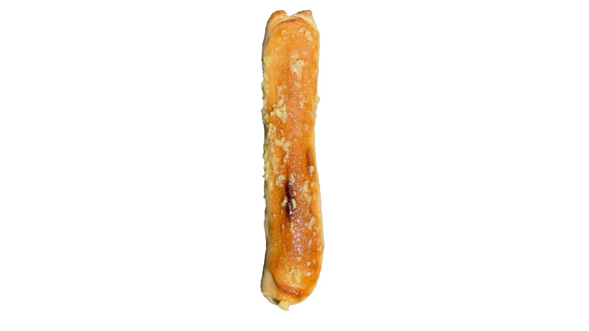 Baghetă cu usturoi făcută in casă