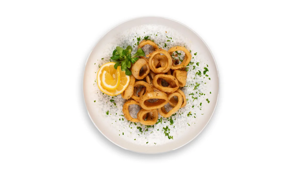 Calamari inele prăjit/fried squid rings