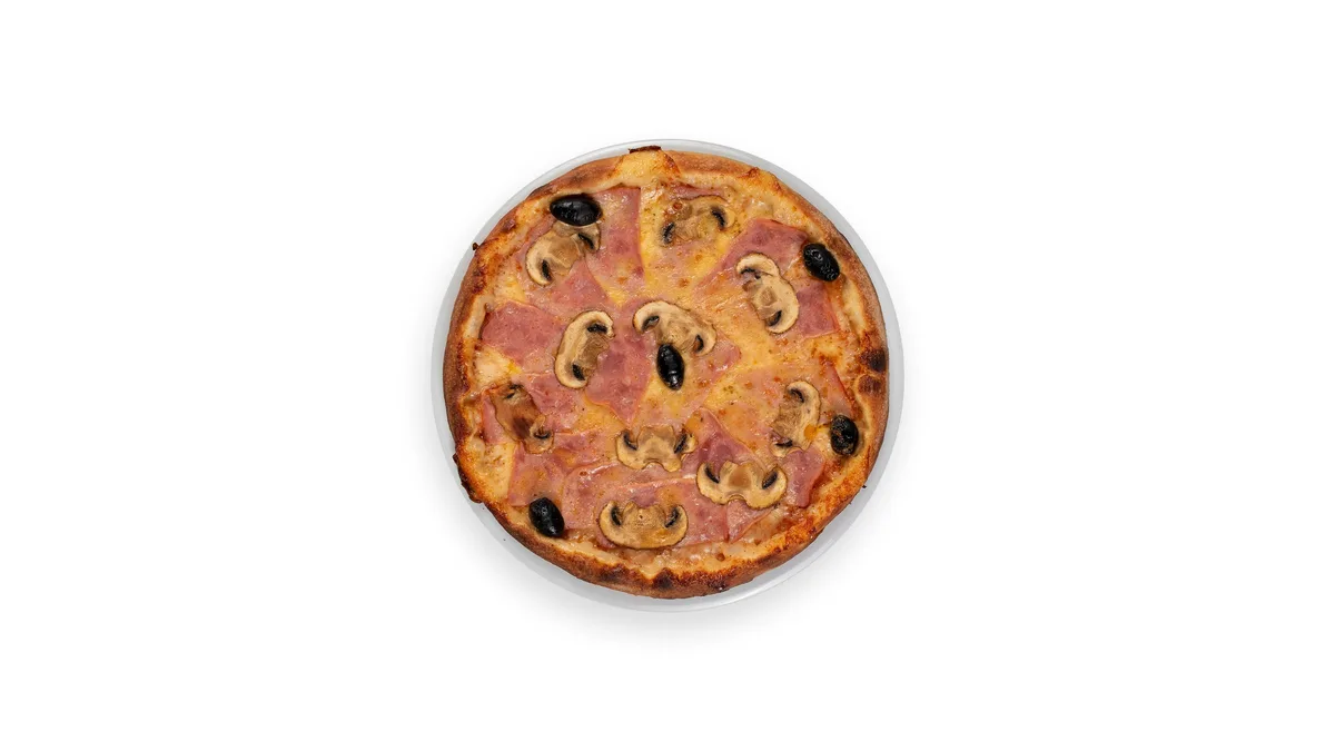 Pizza Prosciutto Funghi