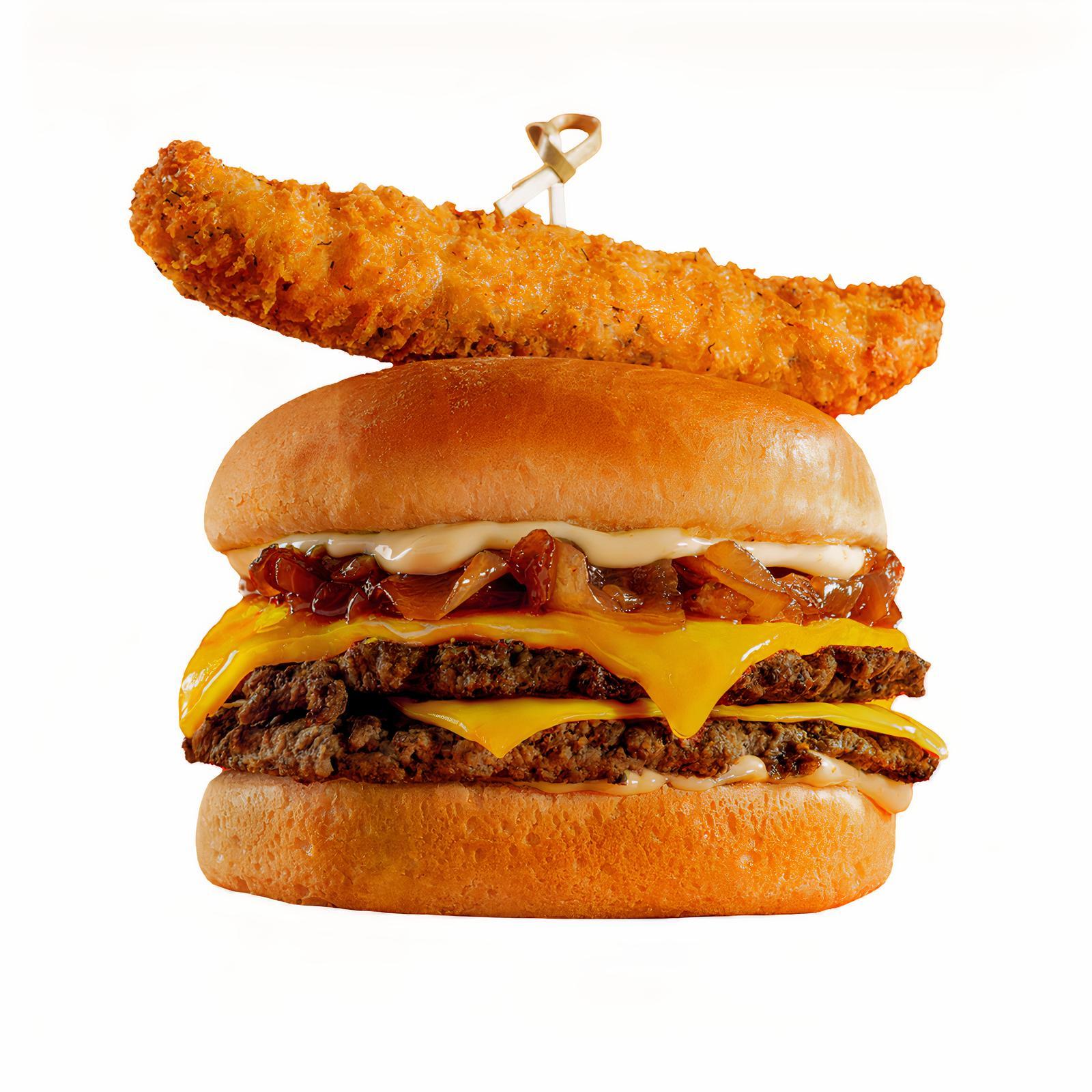 Burger Smash Bob avec frites